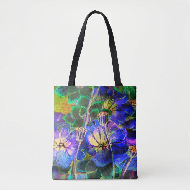 Tote Bag Jardin du Lotus (Devant)