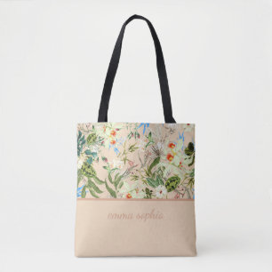 Tote Bag Jardin fleuri
