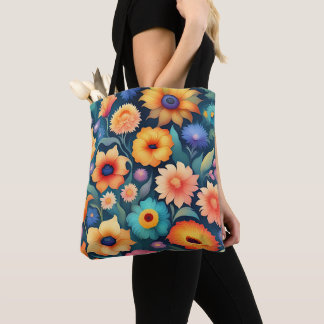 Tote Bag Jardin fleuri |