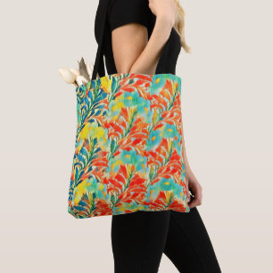 Tote Bag Jardin Floral Exotique Fleuron Art