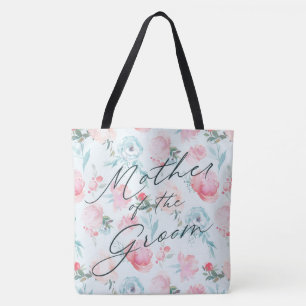 Tote Bag Jardin Français Floral Pivoine Mère du Marié