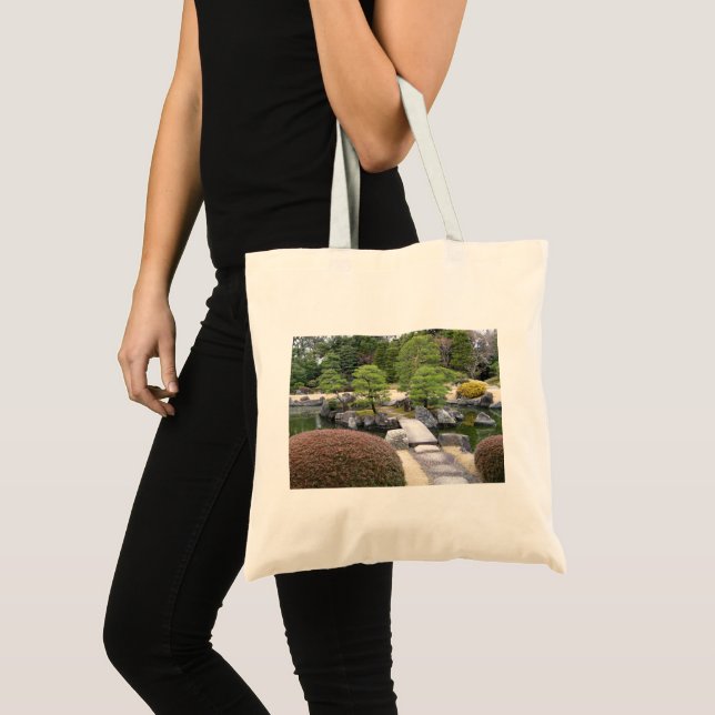 Tote Bag Jardin japonais 日 本 庭 園 (Devant (produit))