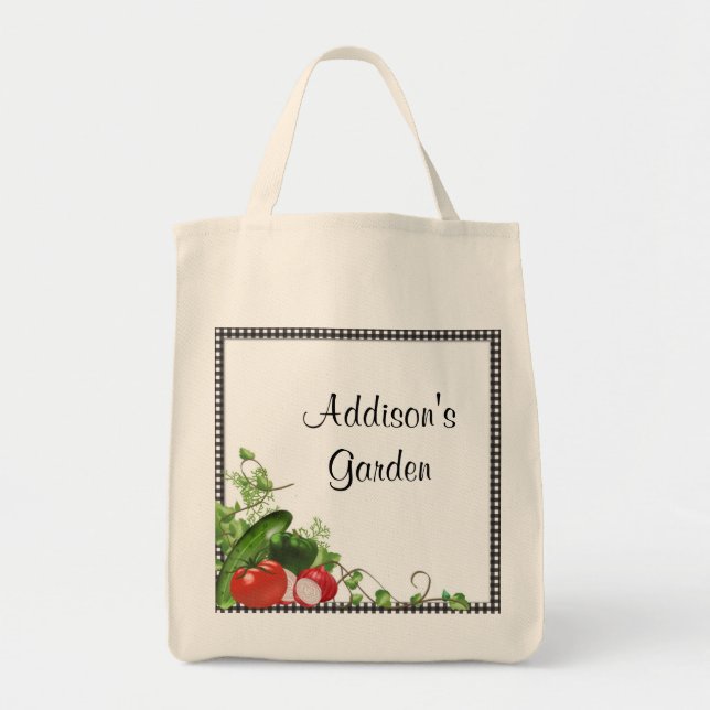 Tote Bag Jardin personnalisé Fourre-tout (Devant)