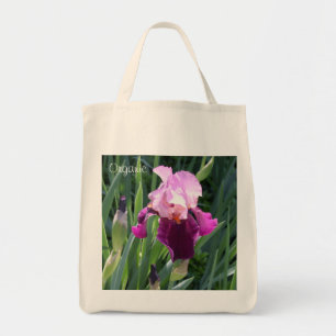 Tote Bag Jardin rose Iris baisé au soleil