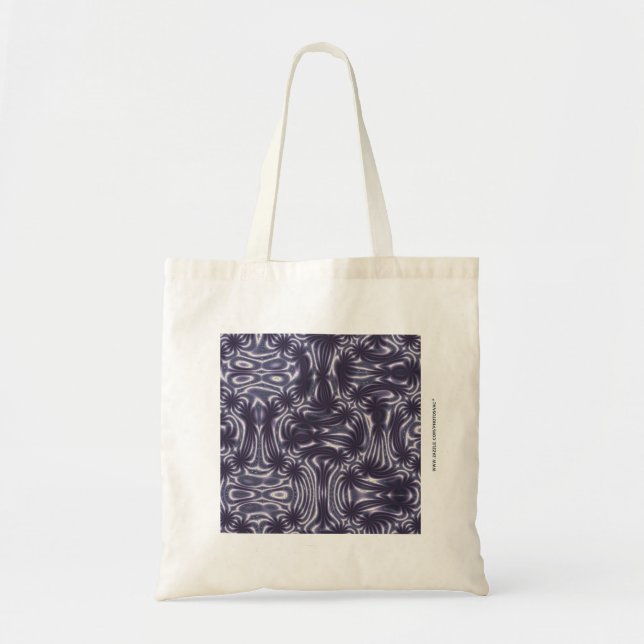 Tote Bag Jardin Violet (Devant)