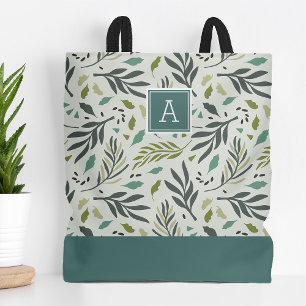 Tote Bag Jardin Whimsy Verdure Monogramme