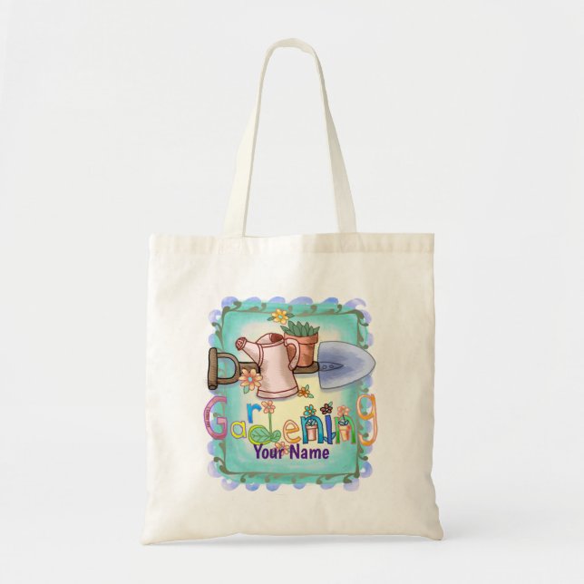 Tote Bag Jardinage   (Devant)