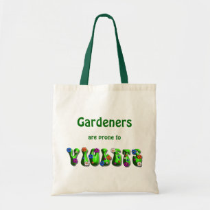 Tote Bag Jardiniers et violettes - budget Fourre-tout