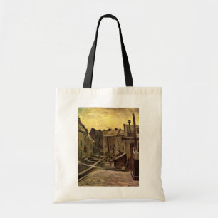 Tote Bag Jardins d'arrière de vieilles maisons par Vincent 
