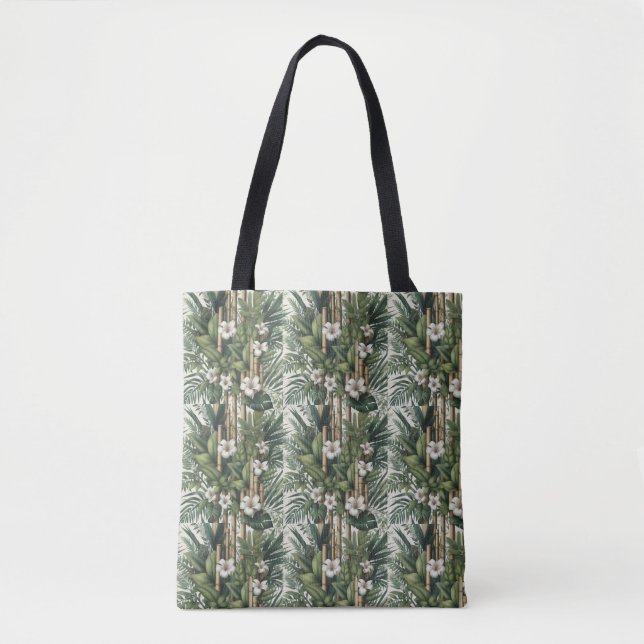 Tote Bag Jardins et bâtiments écologiques en harmonie (Devant)