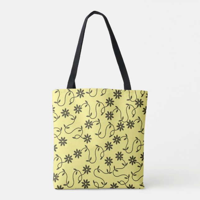 Tote Bag jaune (Dos)