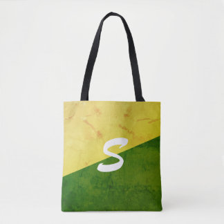 Tote Bag Jaune et vert
