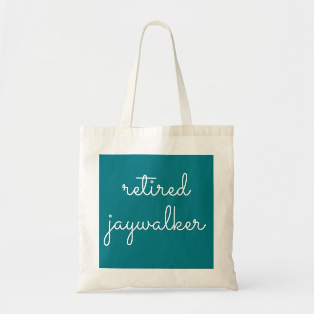 Tote Bag Jaywalker - Cadeaux Sober Hommes Femmes (Devant)
