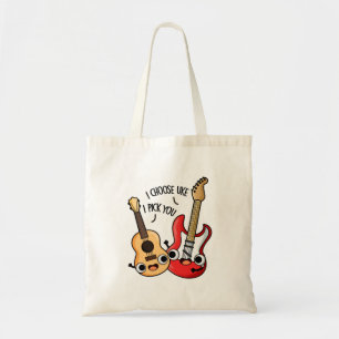 Tote Bag Je Choisis Uke Je Vous Choisis Drôle Guitare Ukule