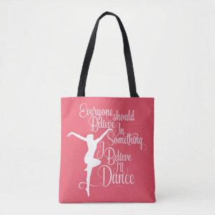 Tote Bag Je crois que je vais danser