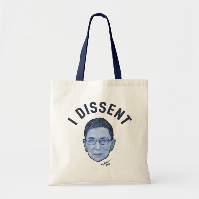 Tote Bag Je diffère d'opinion (Devant)