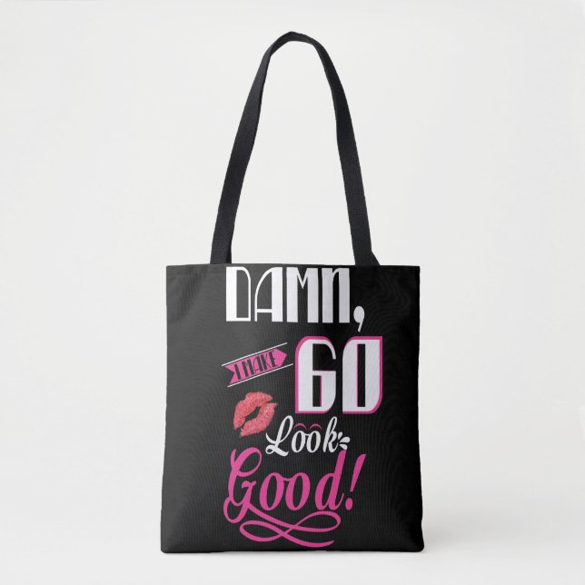 Tote Bag Je fais 60 belle 60e anniversaire (Devant)
