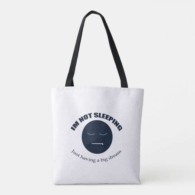 Tote Bag Je fais de grands rêves ! (Dos)