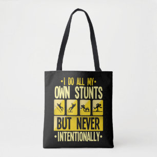Tote Bag Je Fais Mon Propre Accident D'Accident De Gens Mal