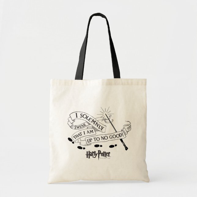 Tote Bag Je Fais Solennellement Prier Que Je Ne Suis Pas À  (Devant)