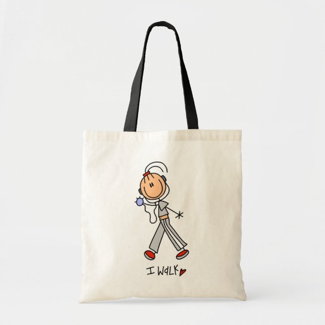 Tote Bag Je marche (Devant)