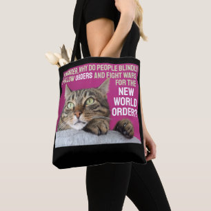 Tote Bag Je me demande pourquoi Fourre-tout