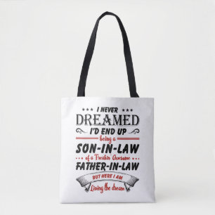 Tote Bag Je N'Ai Jamais rêvé que je finirais par être un ge