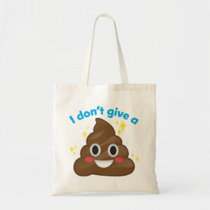 Tote Bag Je ne donne pas une étincelle heureuse Emoji