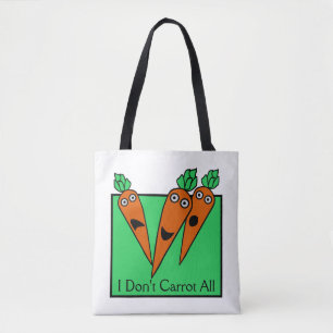 Tote Bag Je ne fais pas la carotte