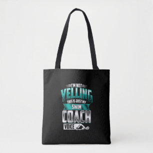 Tote Bag Je Ne Joue Pas Swim Coach Voix Amusante Natation