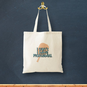 Tote Bag Je ne peux pas, j'ai du pickleball Pickleball Pa