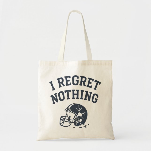Tote Bag Je ne regrette rien (Devant)