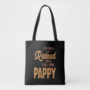 Tote Bag Je ne suis pas à la retraite Je suis un patient à 