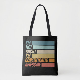 Tote Bag Je ne suis pas court Je suis concentré super drôle