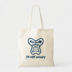 Tote Bag Je ne suis pas en colère, le singe