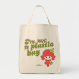 Tote Bag Je ne suis pas une version organique de campagne