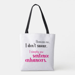 Tote Bag Je ne te jure pas - rose