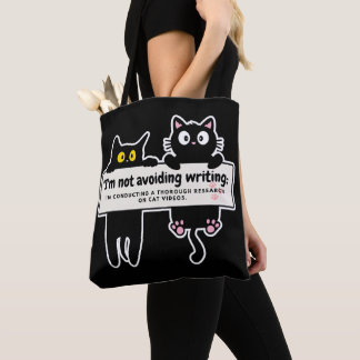 Tote Bag Je n'évite pas d'écrire : bande dessinée de l'écri