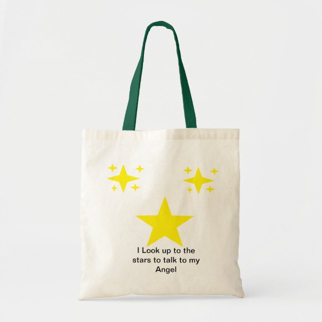 Tote Bag Je parle aux étoiles (Devant)