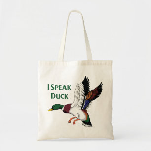 Tote Bag Je parle canard