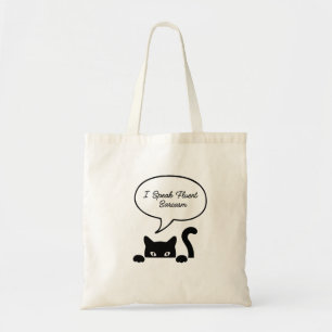 Tote Bag Je Parle Sarcasme Fluent Citation Amusante