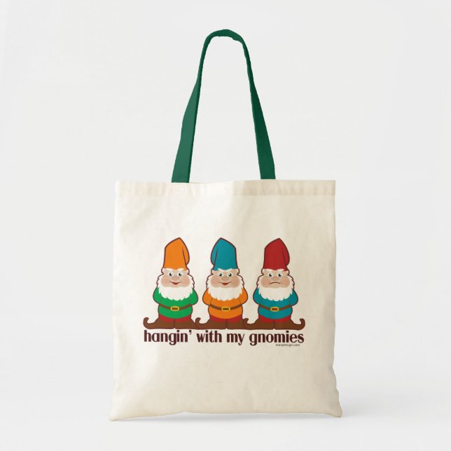 Tote Bag Je Pense À Mes Gnomes (Devant)
