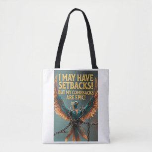 Tote Bag Je peux avoir des revers mais mes retours sont épi