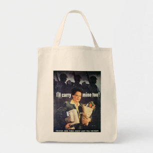 Tote Bag Je porterai aussi le mien !