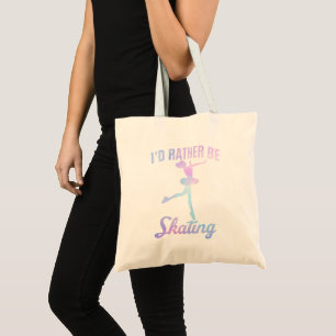 Tote Bag Je préfère patiner