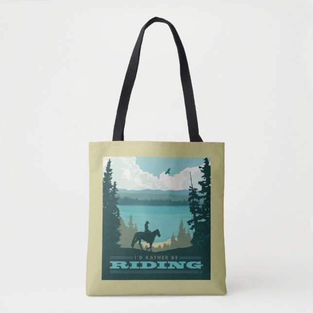 Tote Bag Je Préférerais Me Rendre (Devant)
