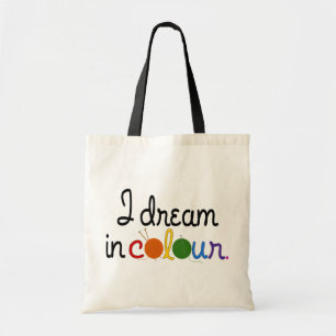 Tote Bag Je rêve dans Color fourre-tout - pour les lumièr