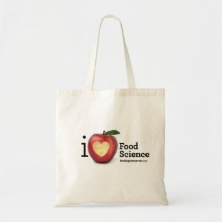 Tote Bag "Je sciences de l'alimentation de coeur"