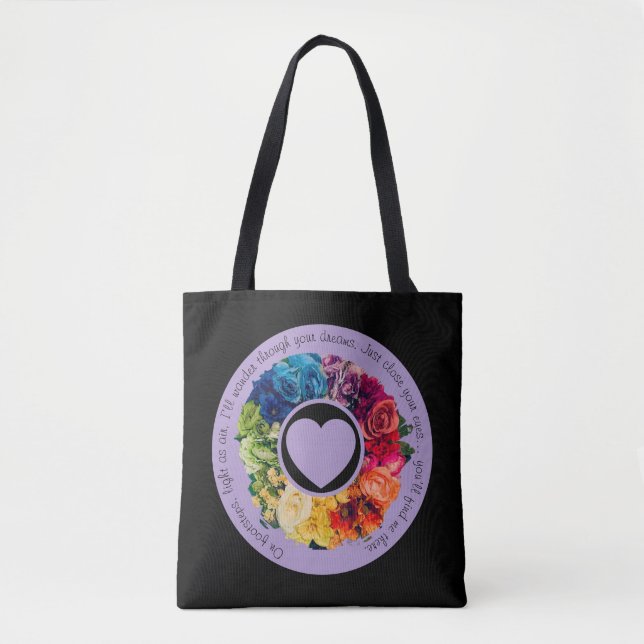 Tote Bag Je serai là Fourre-tout (Devant)