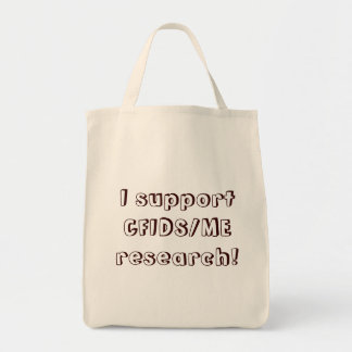 Tote Bag Je soutiens la recherche de CFIDS/ME !